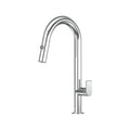 Lekki Pull Out Spray Sink Mixer 200 Curved Spout Lead Free - Chrome