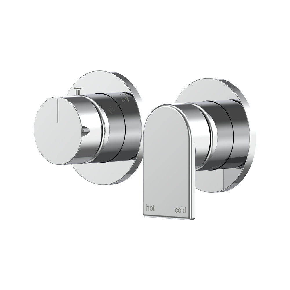 Lekki Shower/Wall Mixer with Diverter Lead Free - Chrome