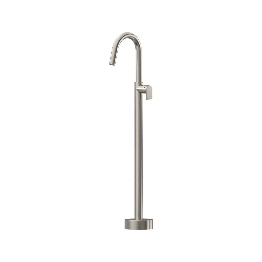 Lekki Floor Mounted Bath Mixer Lead Free - Brushed Nickel [PVD]