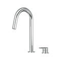 Lekki Hob Sink Mixer Set 200 Curved Spout Lead Free - Chrome