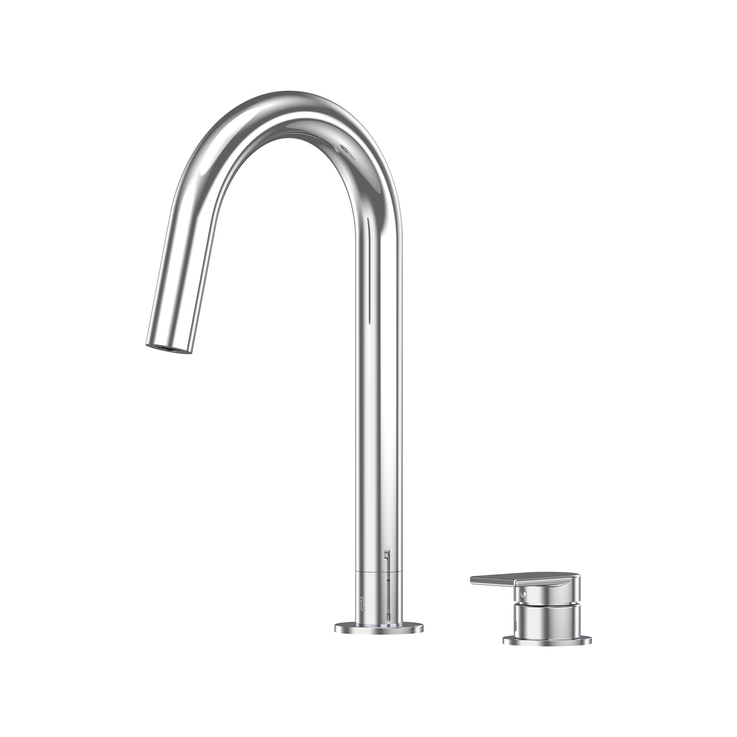 Lekki Hob Sink Mixer Set 200 Curved Spout Lead Free - Chrome
