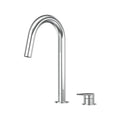 Lekki Hob Sink Mixer Set 200 Curved Spout Lead Free - Chrome