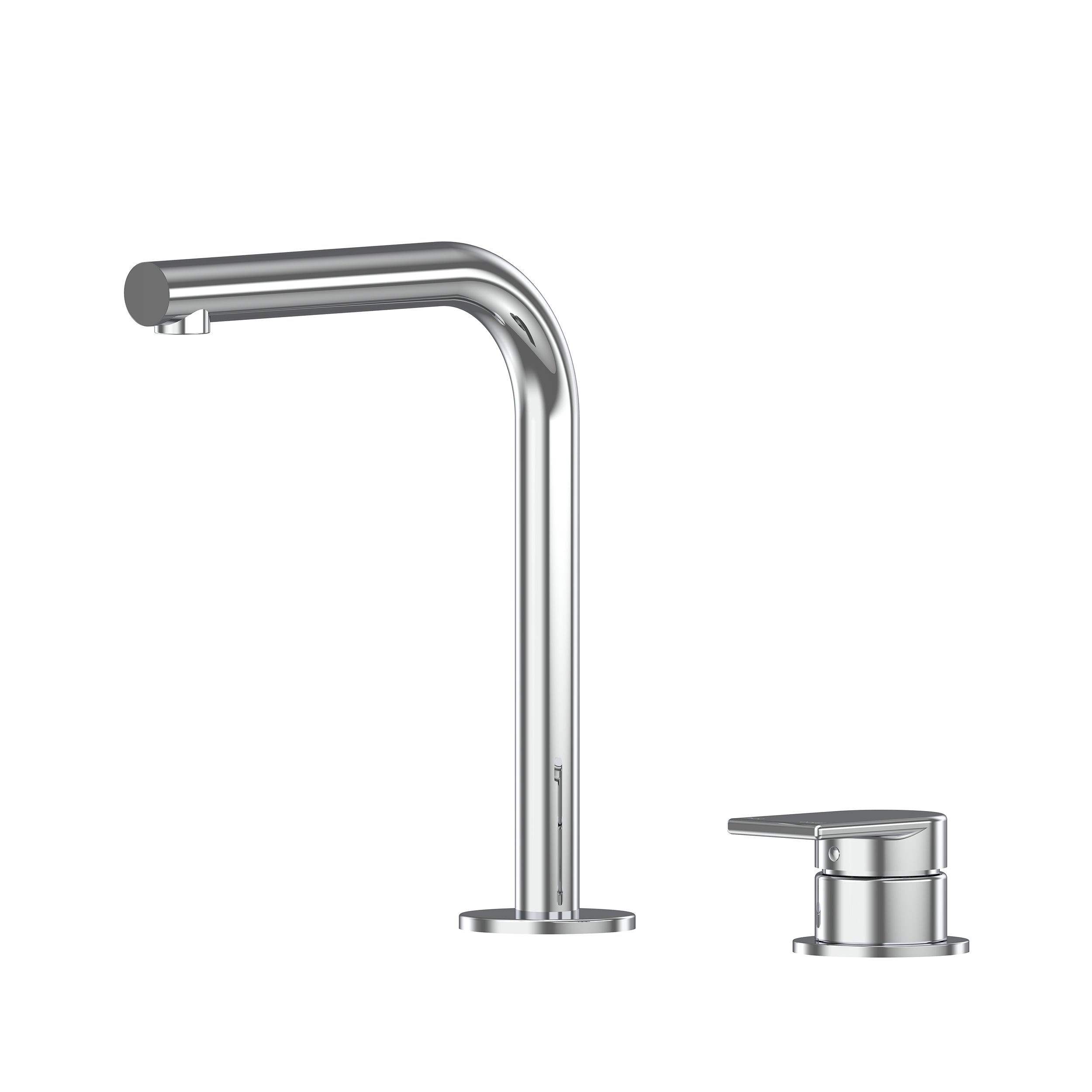 Lekki Hob Basin Mixer Set 175 Right Angle Spout Lead Free - Chrome