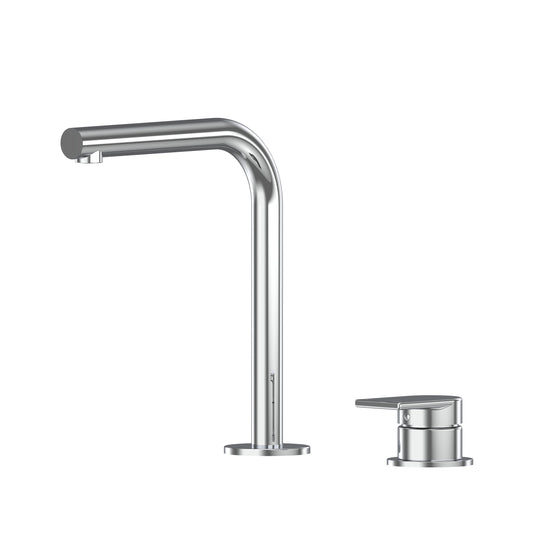 Lekki Hob Basin Mixer Set 175 Right Angle Spout Lead Free - Chrome