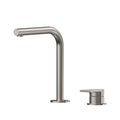 Lekki Hob Basin Mixer Set 175 Right Angle Spout Lead Free - Gun Metal [PVD]