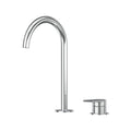 Lekki Hob Basin Mixer Set 175 Curved Spout Lead Free - Chrome