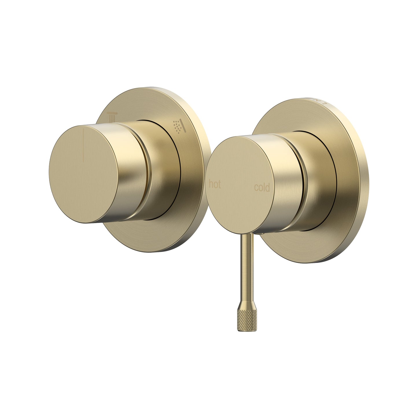 Leora Shower/Wall Mixer with Diverter Lead Free - Brushed Gold [PVD]