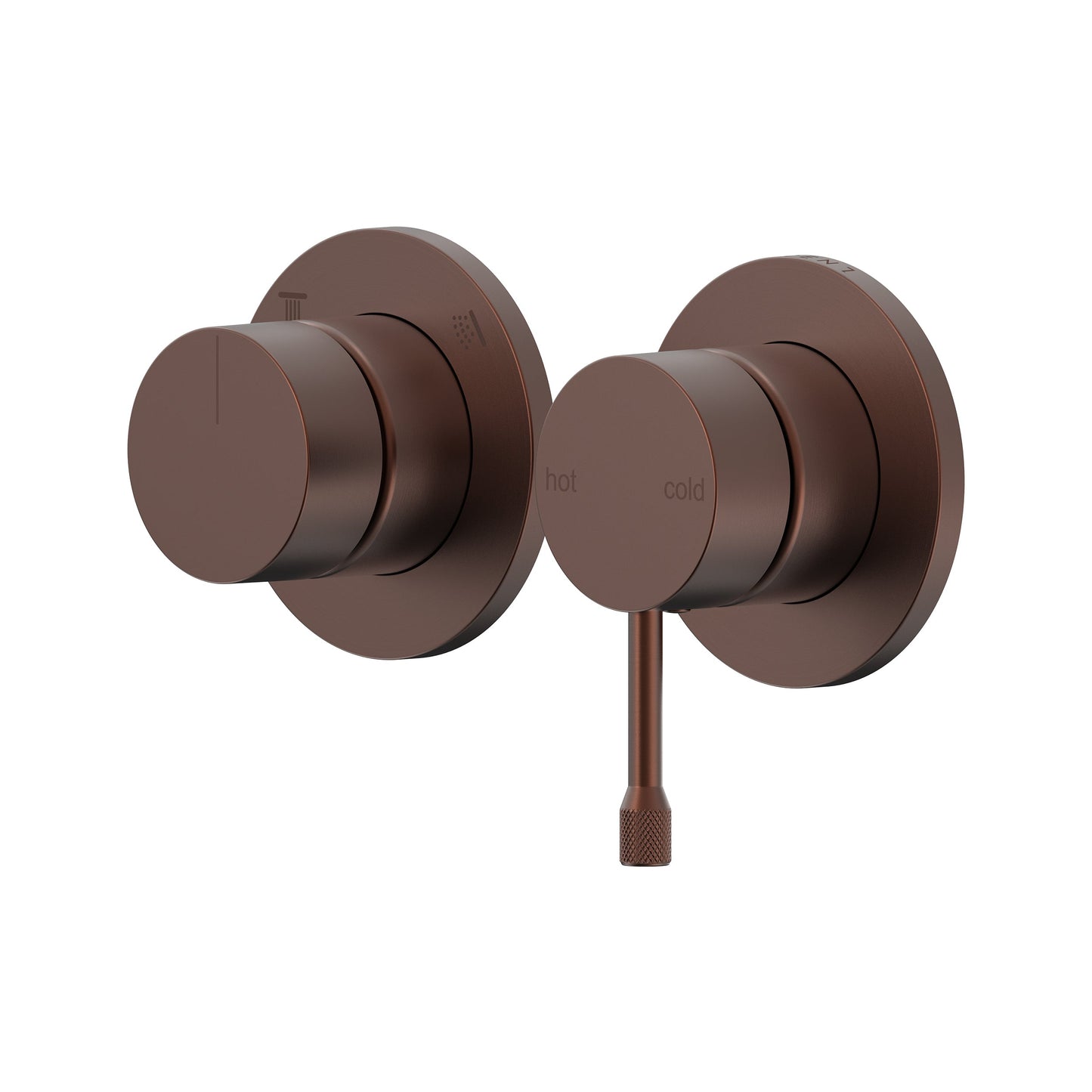 Leora Shower/Wall Mixer with Diverter Lead Free - Chocolate Bronze