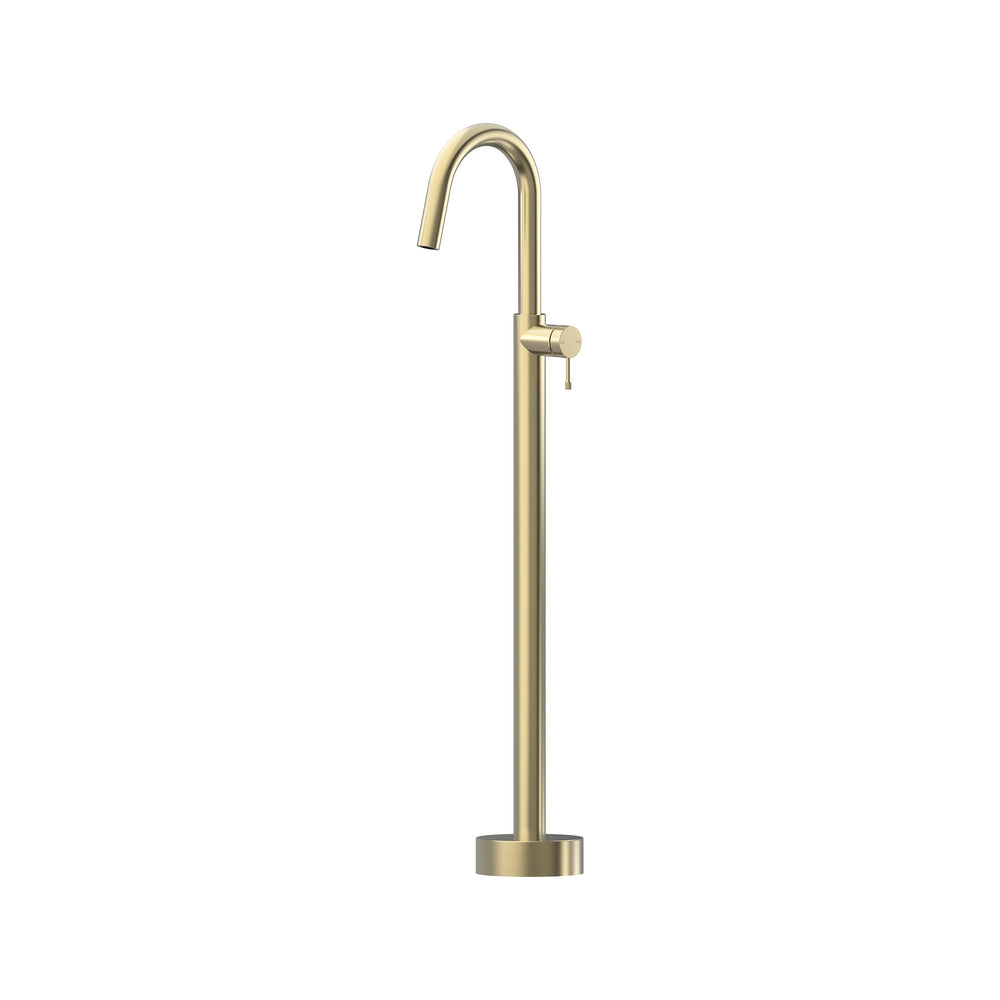 Leora Floor Mounted Bath Mixer Lead Free - Brushed Gold [PVD]