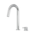 Leora Hob Sink Mixer Set 200 Curved Spout Lead Free - Chrome