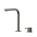 Leora Hob Basin Mixer Set 175 Right Angle Spout Lead Free - Brushed Nickel [PVD]