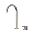 Leora Hob Basin Mixer Set 175 Curved Spout Lead Free - Chocolate Bronze