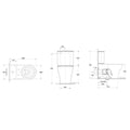 Cygnet Std Pan - Back Inlet
