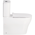 Cygnet Round Overheight Hygiene Rimless Close Coupled Back To Wall Bottom Inlet Toilet Suite
