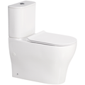 Cygnet Round Overheight Hygiene Rimless Close Coupled Back To Wall Bottom Inlet Toilet Suite
