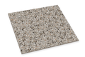 Viareggio Grey terrazzo look tile angled view showing edge profile