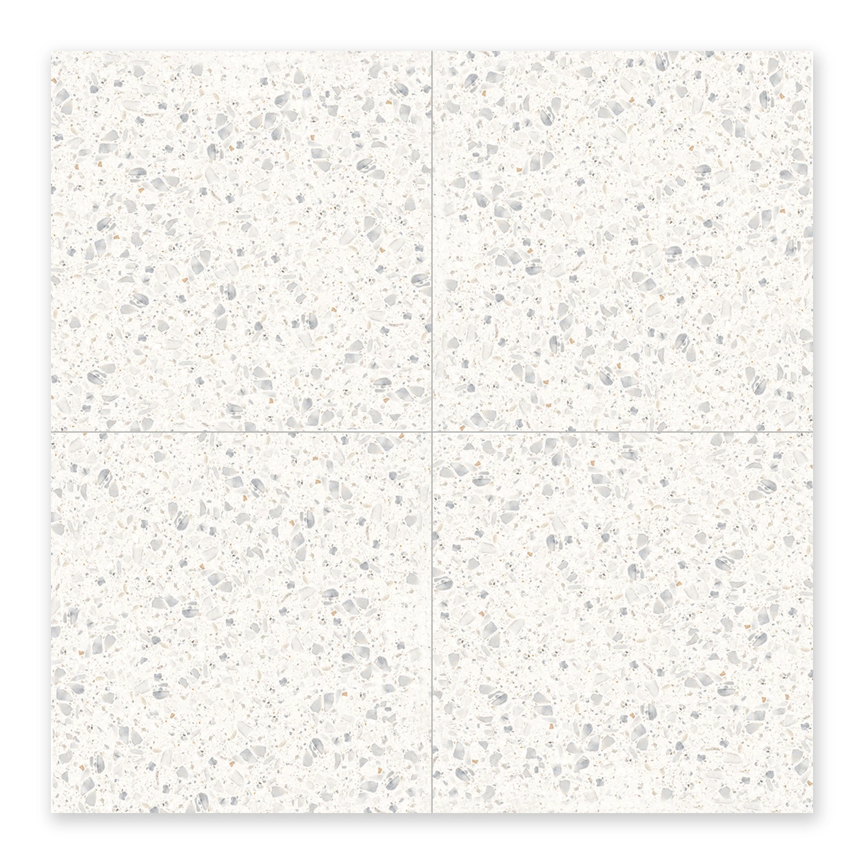 Viareggio White terrazzo look porcelain tile