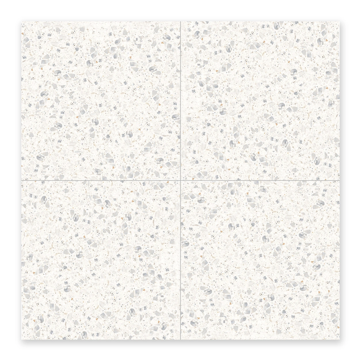 Viareggio White terrazzo look porcelain tile