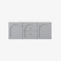 Chester Federation wall hung PVC Cabinet Grey
