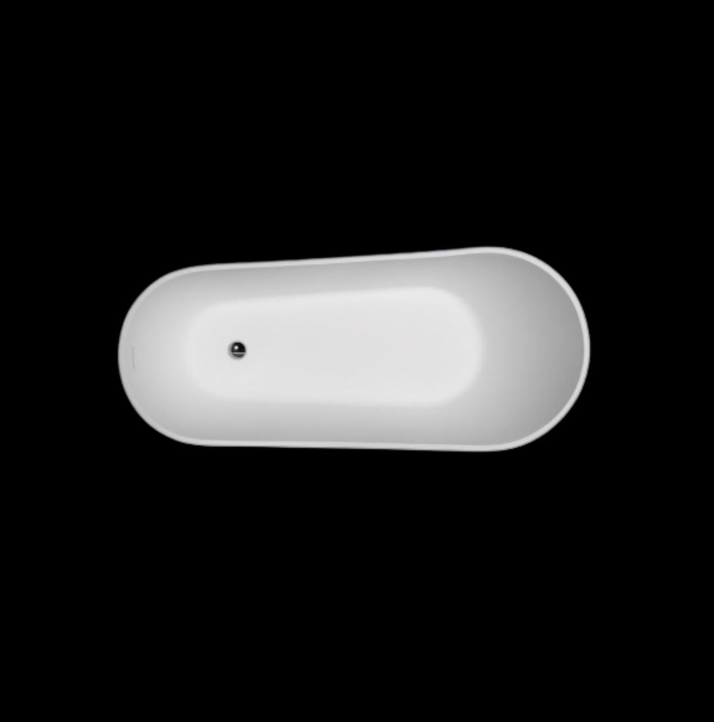 Hannah VX37-1680 Freestanding Stone Bath with Overflow