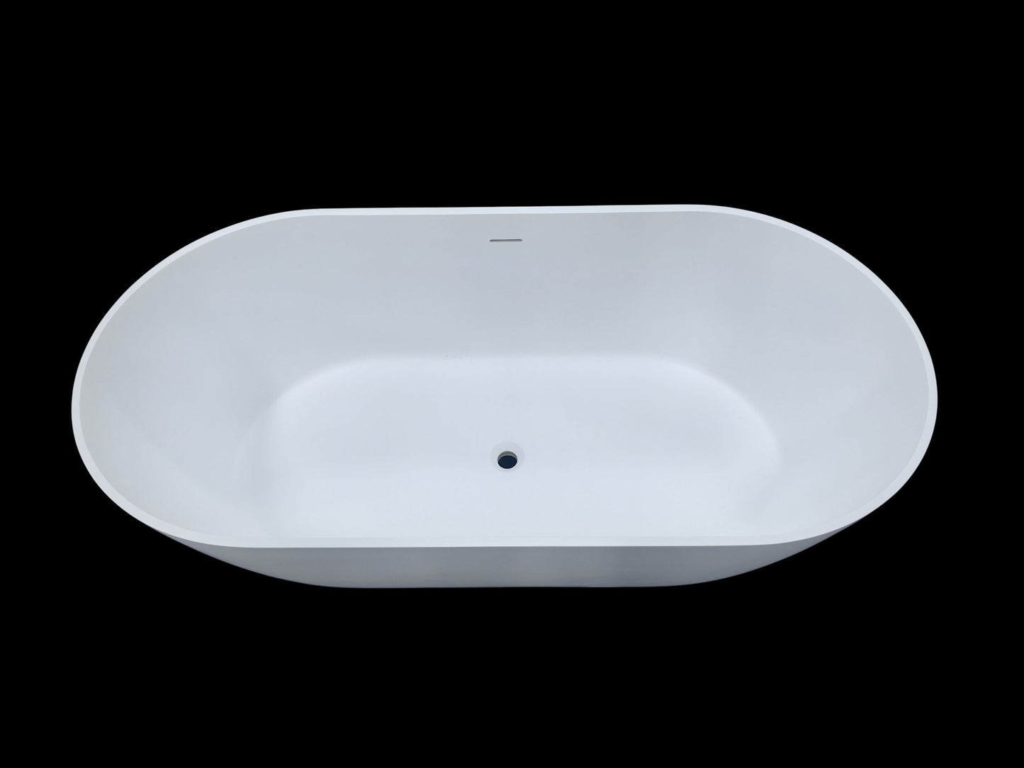 Lucia VX18 1500 Freestanding Stone Bath with Overflow