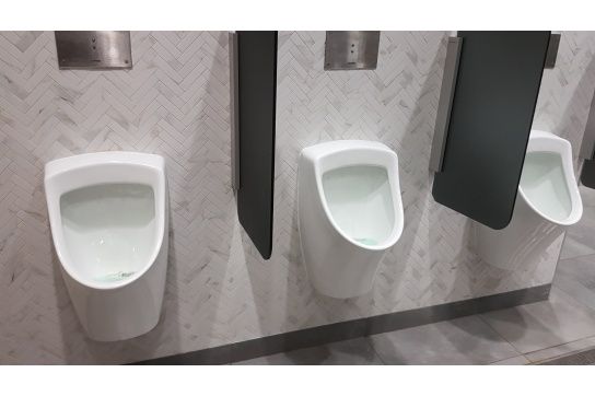 Teide Ceramic Urinal - Back Inlet