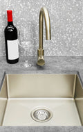 LAVELLO KITCHEN SINK - SINGLE BOWL 380 X 440 - PVD PVD BRUSHED NICKEL