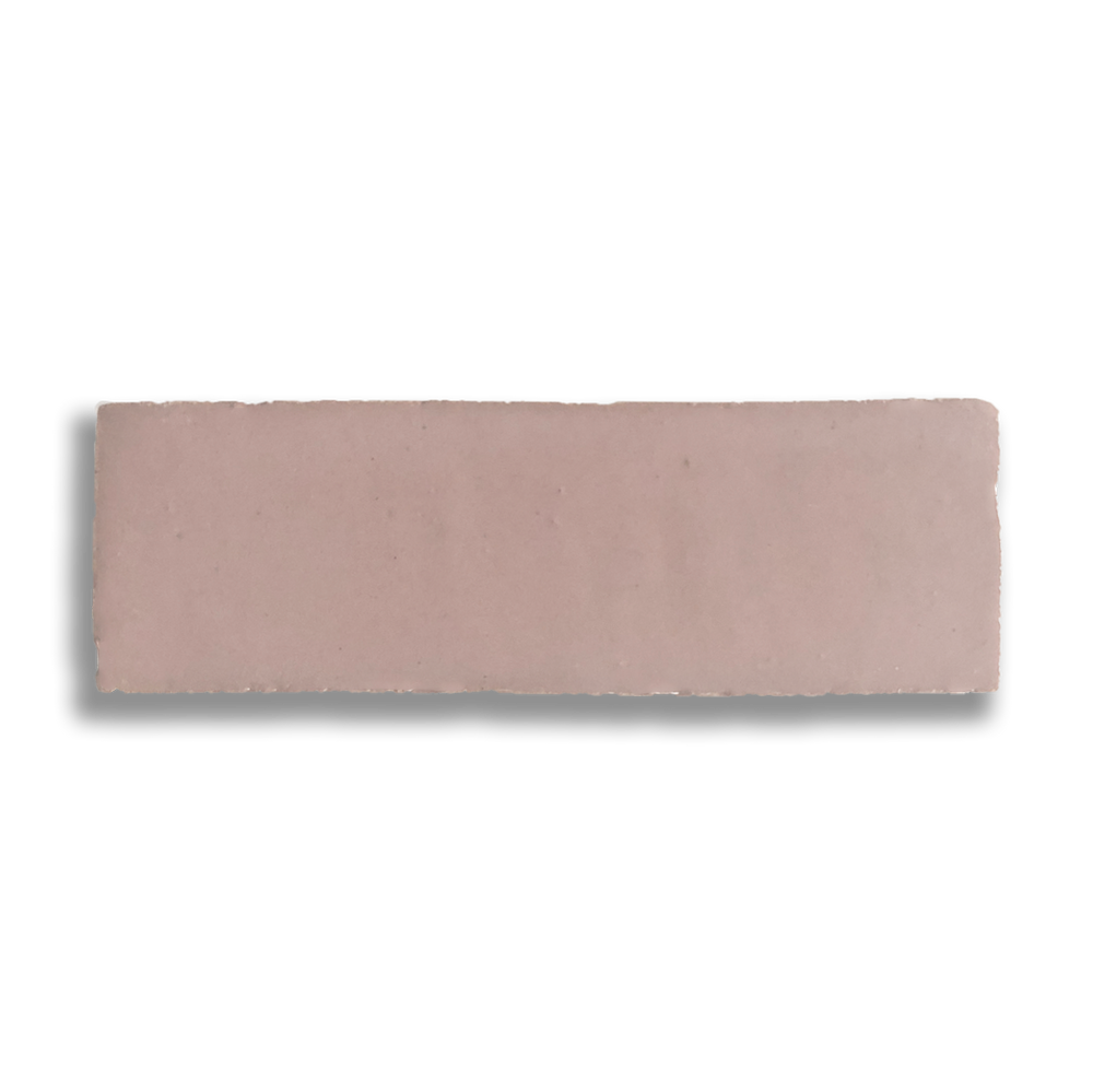 Medina Moroccan Bejmat Subway Tile in Blush Pink – tile and laying detail