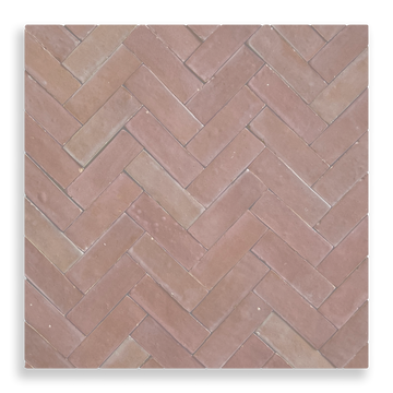 Medina Moroccan Bejmat Subway Tile in Blush Pink – tile and laying detail