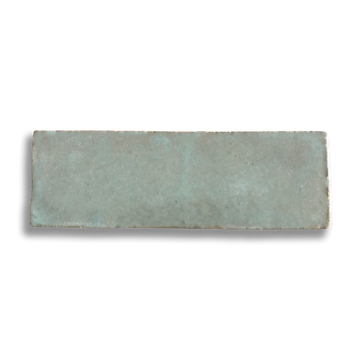 Medina Moroccan Bejmat Subway Tile in Sage Green – tile and laying detail