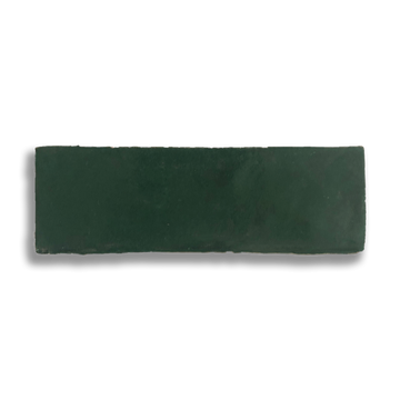 Medina Moroccan Bejmat Subway Tile in Emerald Green – tile and laying detail