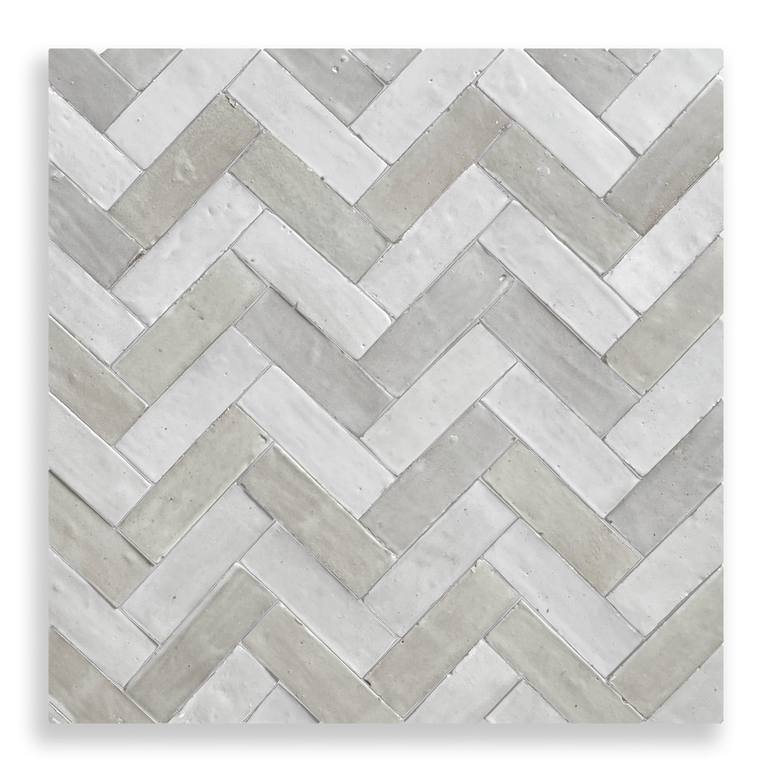 Medina Moroccan Bejmat Subway Tile in Bianca Casa White – tile and laying detail
