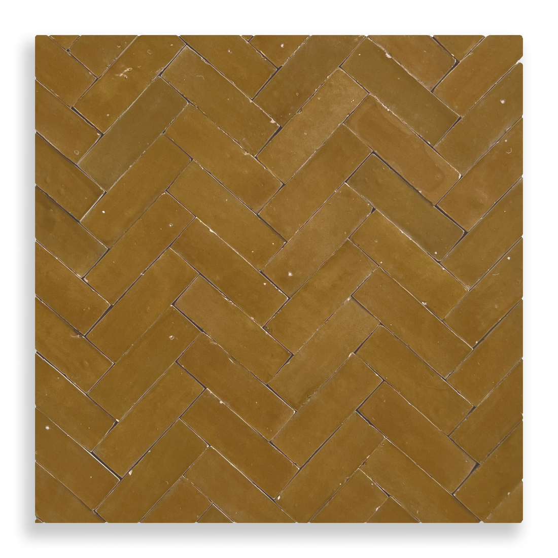 Medina Moroccan Bejmat Subway Tile in Cinnamon – tile and laying detail