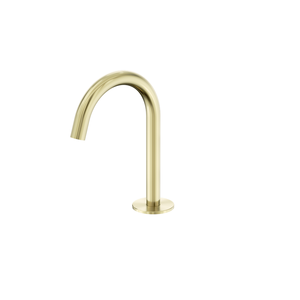 SERENITY BASIN ARC SPOUT BRUSHED GOLD