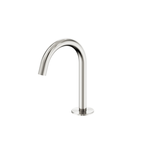 SERENITY BASIN ARC SPOUT BRUSHED NICKEL