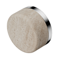 SERENITY ROME TRAVERTINE HANDLE CHROME