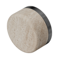 SERENITY ROME TRAVERTINE HANDLE GUN METAL