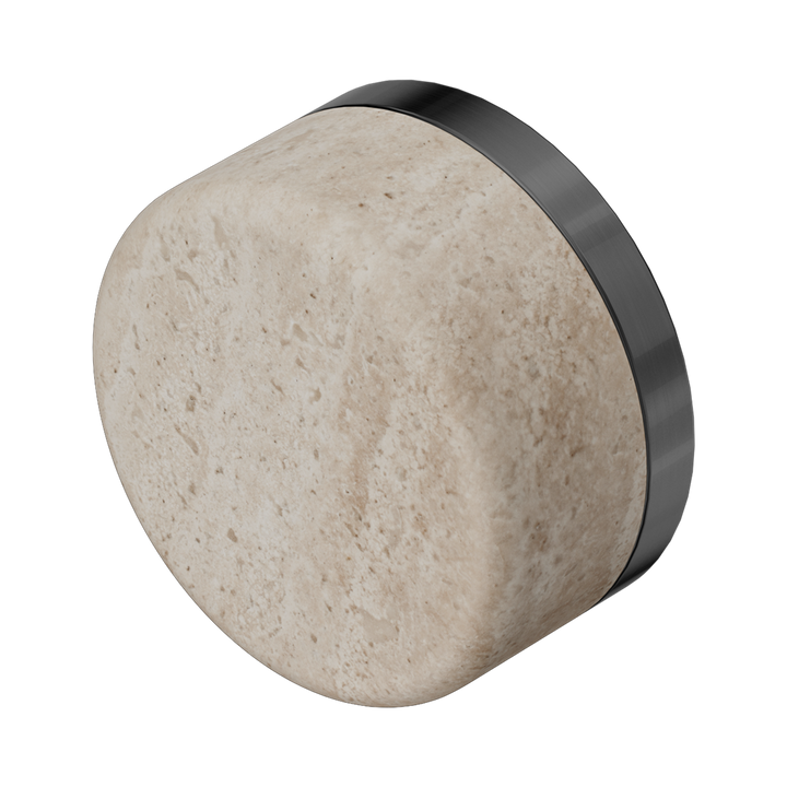 Serenity Rome Travertine Handle Gun Metal — Spare Parts