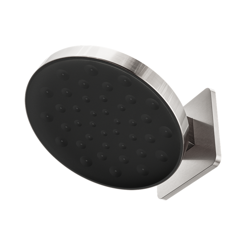 SERENITY WALL SHOWER HEAD BRUSHED NICKEL