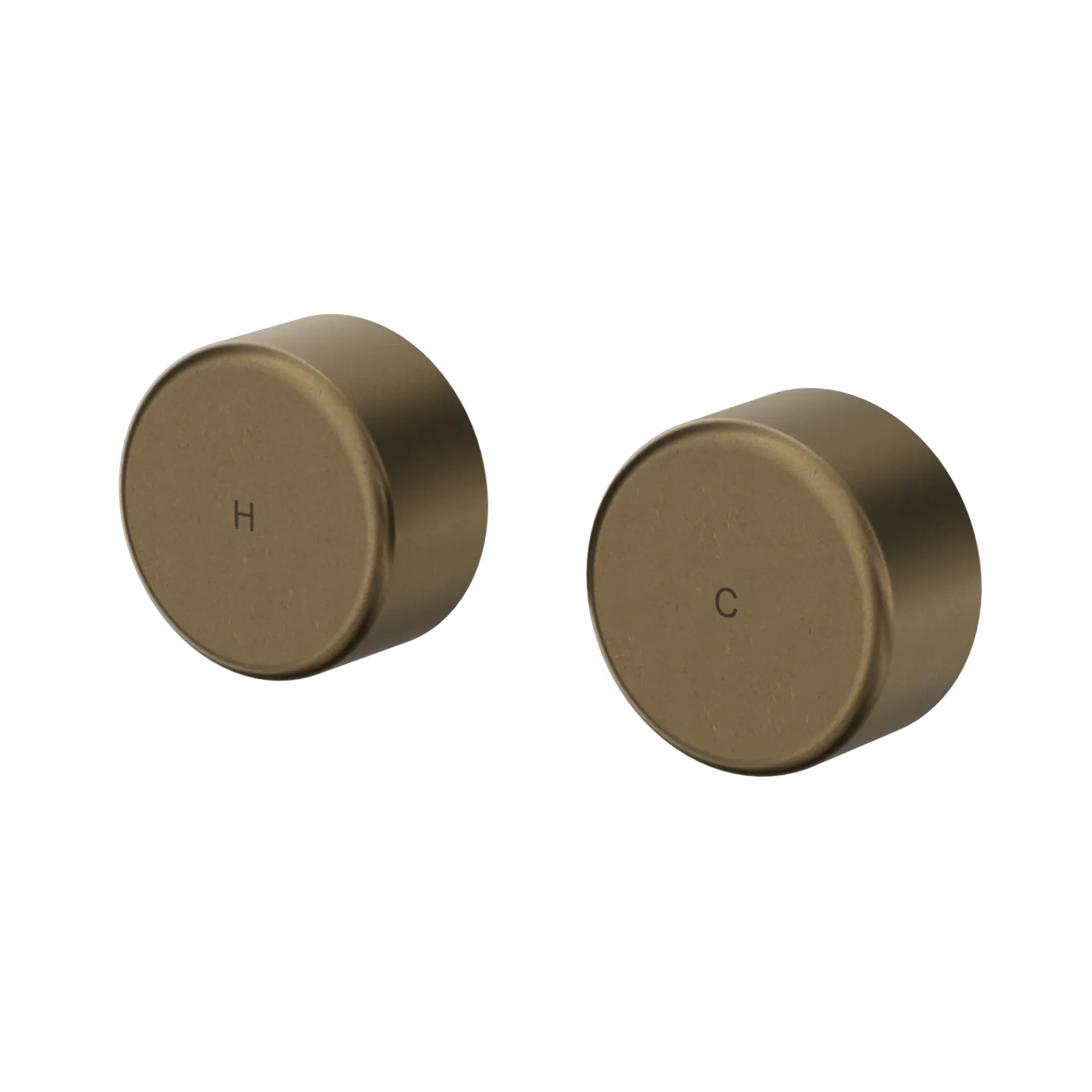 Serenity Wall Top Assemblies With Metal Handle Tumbled Antique Brass