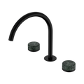 SERENITY BATH/KITCHEN SET ARC SPOUT WITH VERDE ALPI HANDLE MATTE BLACK