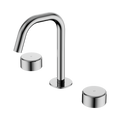 SERENITY BASIN SET EDGE SPOUT WITH METAL HANDLE CHROME