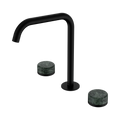 SERENITY BATH/KITCHEN SET EDGE SPOUT WITH VERDE ALPI HANDLE MATTE BLACK