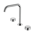 SERENITY BATH/KITCHEN SET EDGE SPOUT WITH METAL HANDLE CHROME