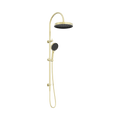 SERENITY TWIN SHOWER BRUSHED GOLD