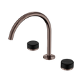 SERENITY BATH/KITCHEN SET ARC SPOUT WITH MARQUINA BRUSHED BRONZE