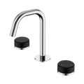 SERENITY BASIN SET EDGE SPOUT WITH MARQUINA CHROME