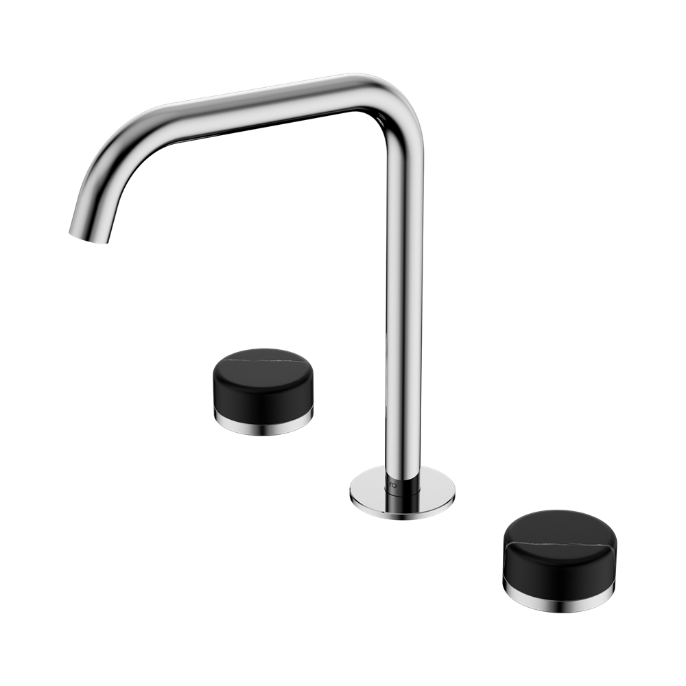 SERENITY BATH/KITCHEN SET EDGE SPOUT WITH MARQUINA CHROME