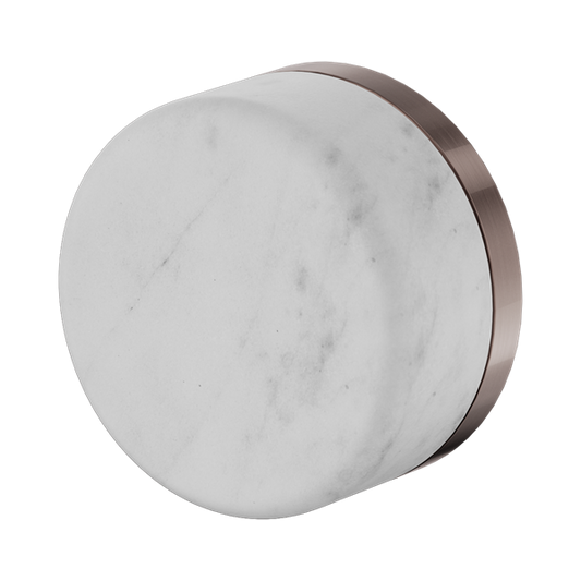 SERENITY PROGRESSIVE SHOWER MIXER WITH CARRARA HANDLE BRUSHED BRONZE