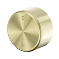 SERENITY PROGRESSIVE SHOWER MIXER WITH METAL HANDLE BRUSHED GOLD